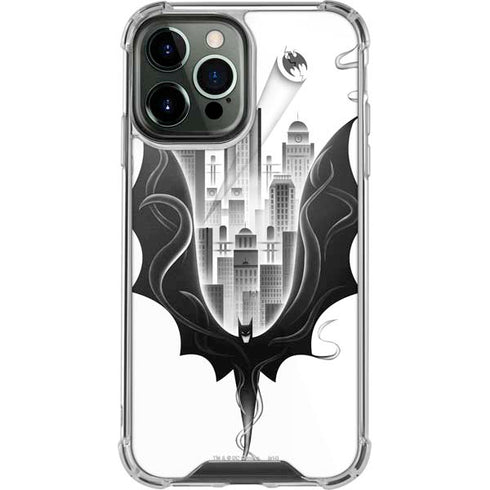 DC Comics Batman City Scape Cover Art iPhone 13 Pro Max Clear Case